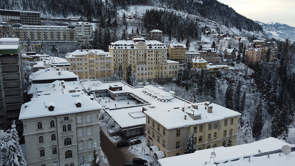 Stadsoverzicht Bad Gastein